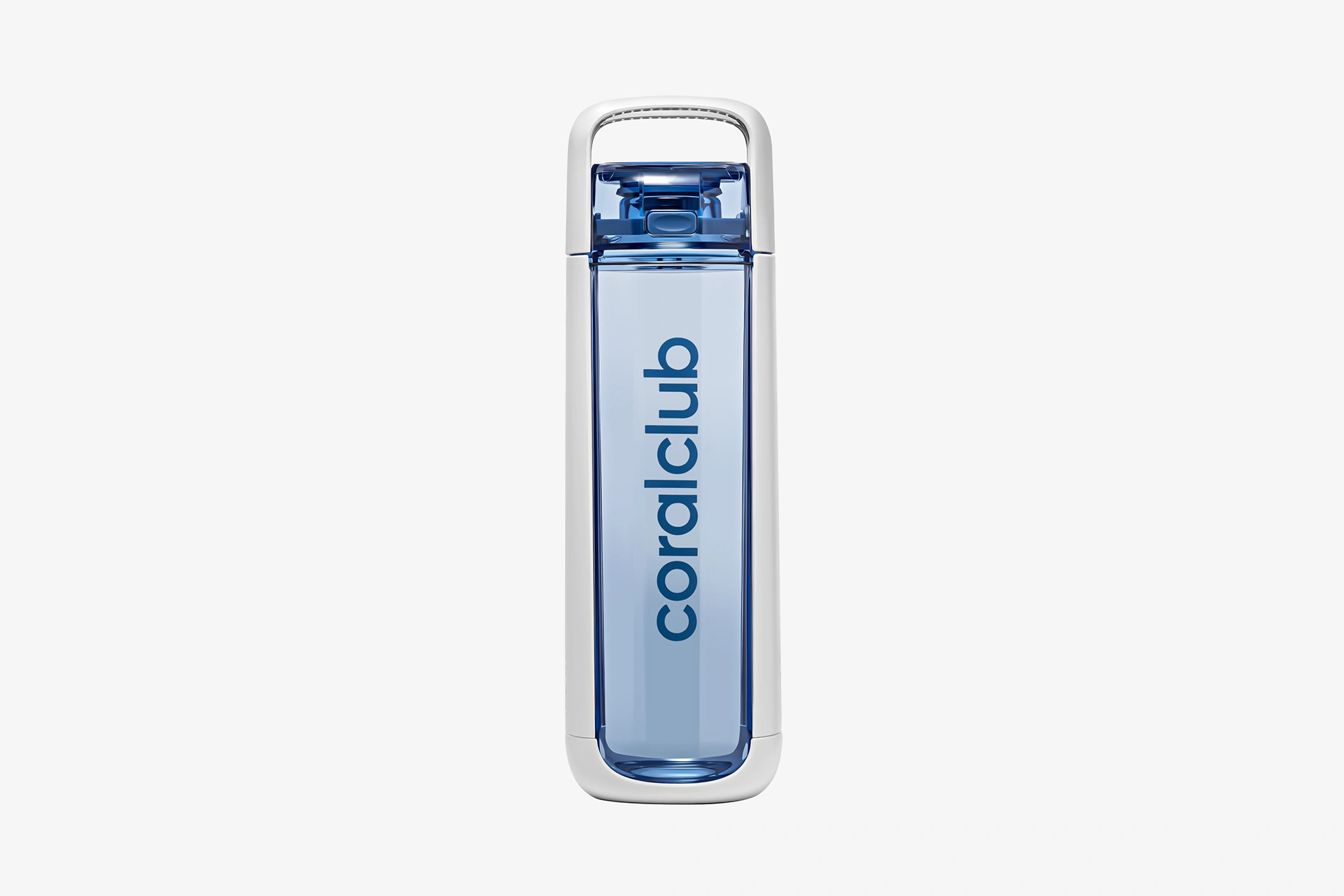 Trinkflasche KOR One, blau-weiss