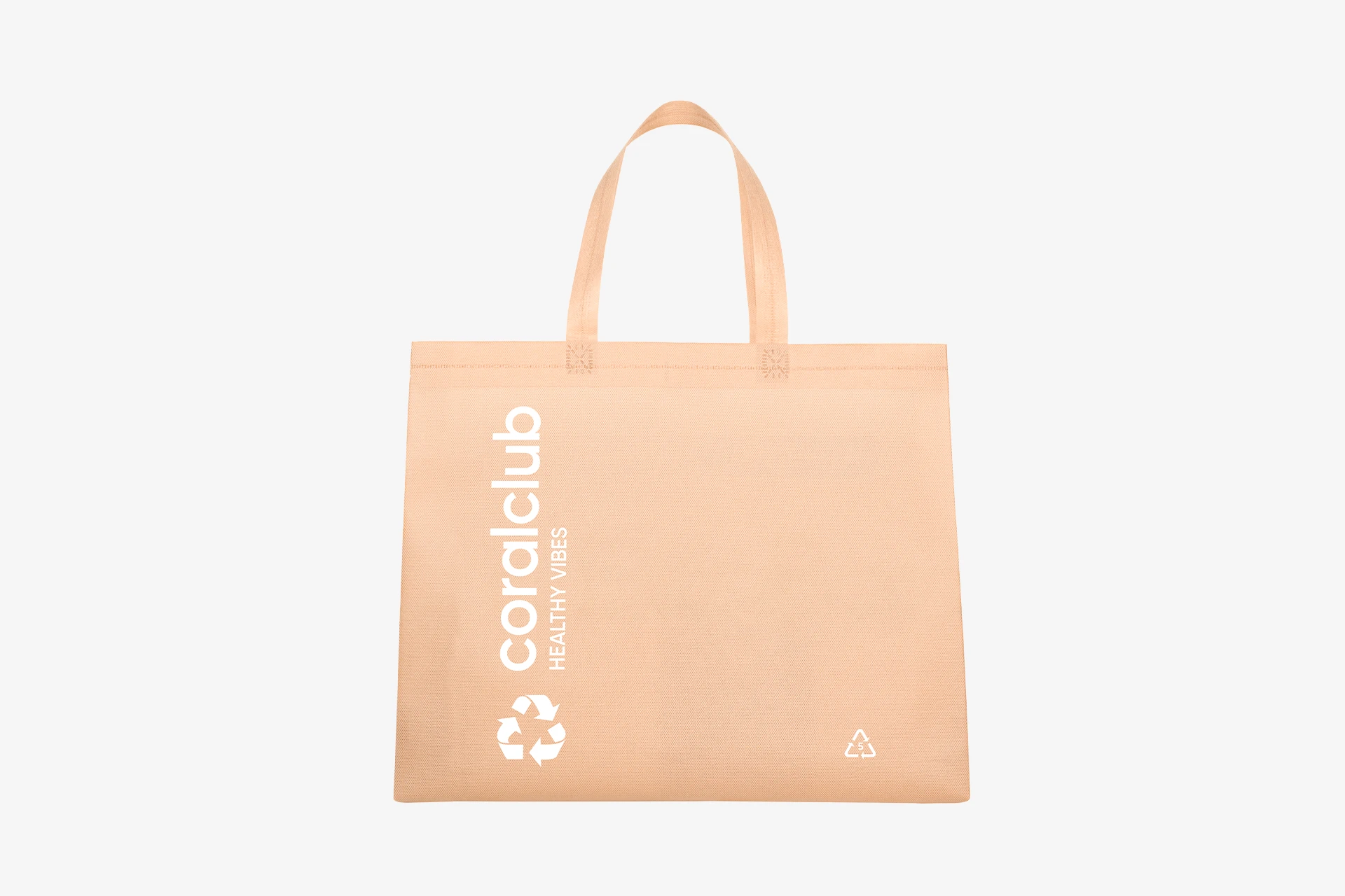 Tragetasche aus Spinnvlies, beige